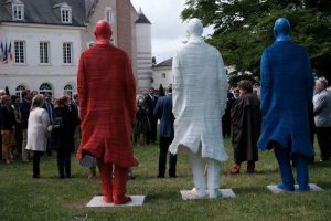 Michel Audiard - Stature De Gaulle Bleu Blanc Rouge
